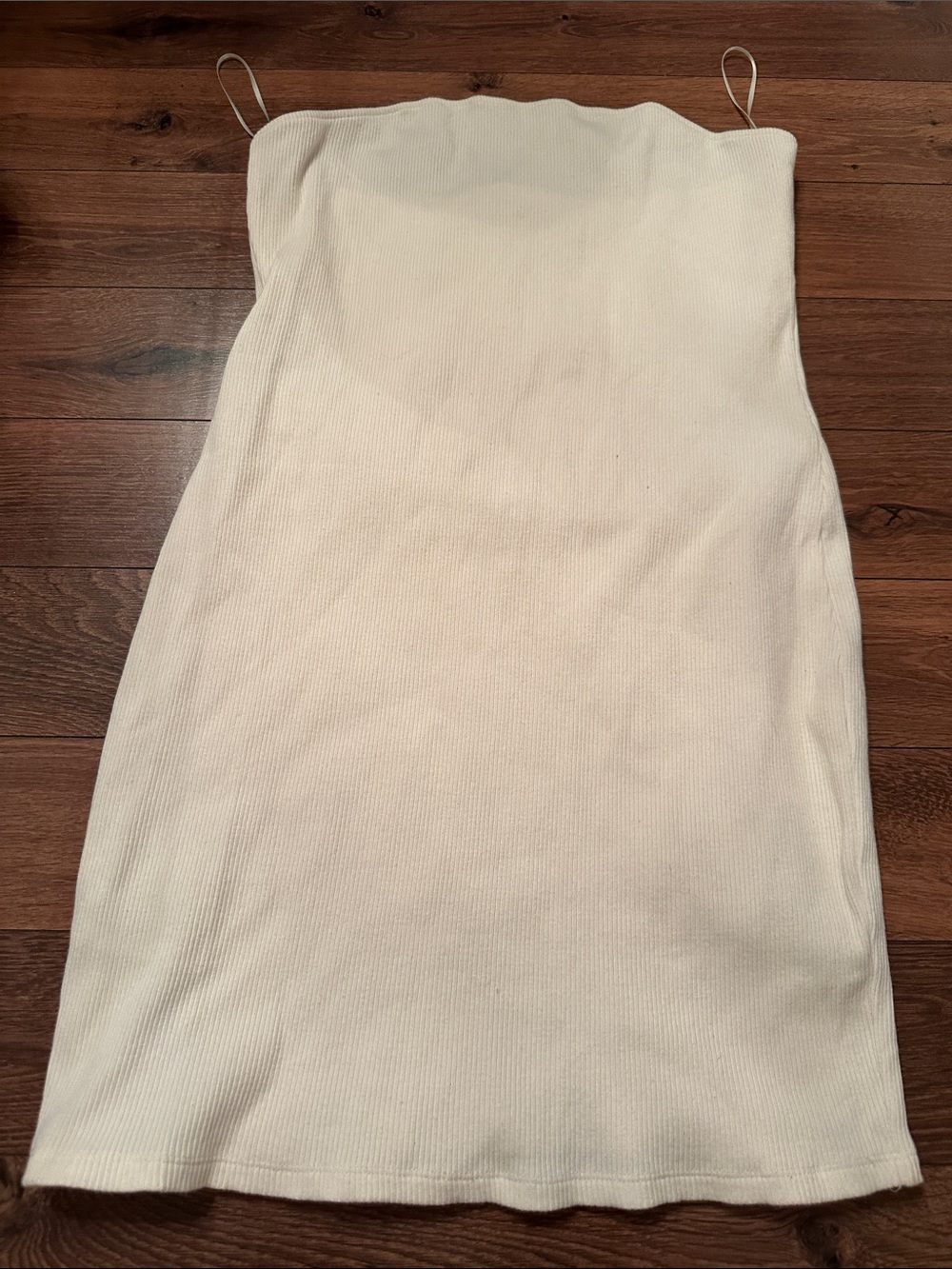 Mango Strapless Ribbed Tube Dress. XL